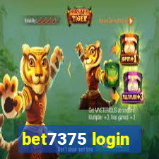 bet7375 login